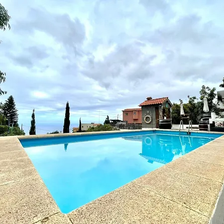 Villa Beautiful House With Wifi, Private Pool And Unforgettable Ocean View In Tenerife