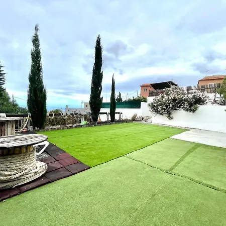 Beautiful House With Wifi, Private Pool And Unforgettable Ocean View In Tenerife * Candelaria