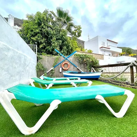 Beautiful House With Wifi, Private Pool And Unforgettable Ocean View In Tenerife