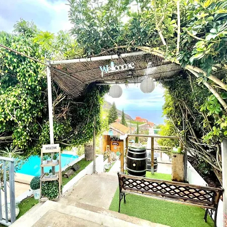 Beautiful House With Wifi, Private Pool And Unforgettable Ocean View In Tenerife *